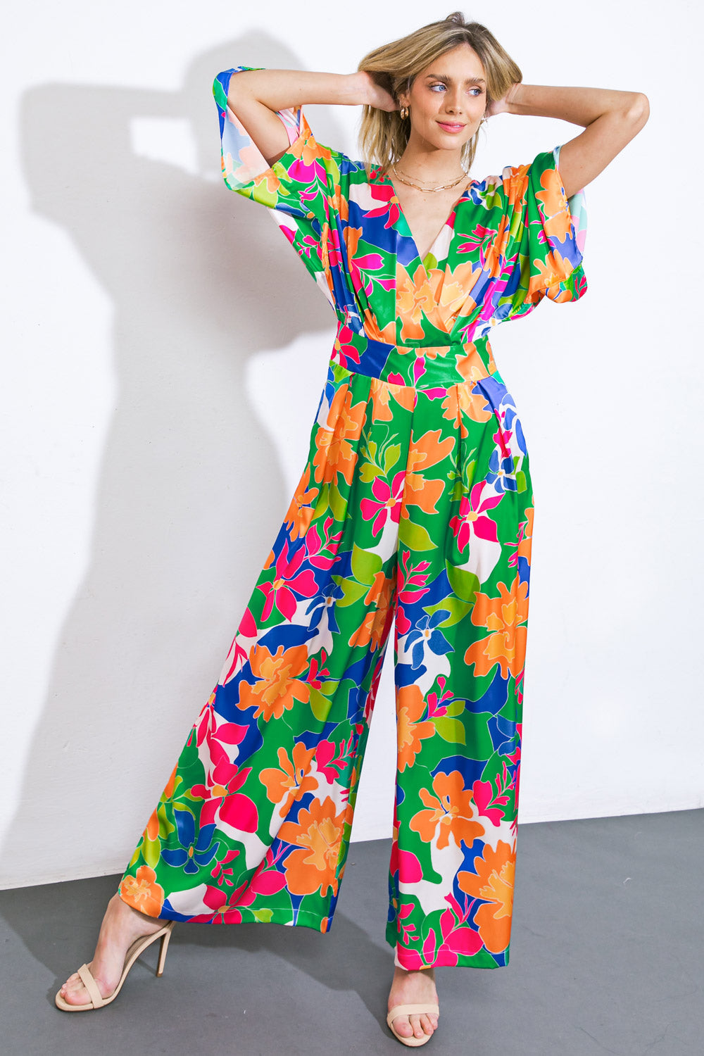 I'LL LEAD THE WAY WOVEN JUMPSUIT Flying Tomato